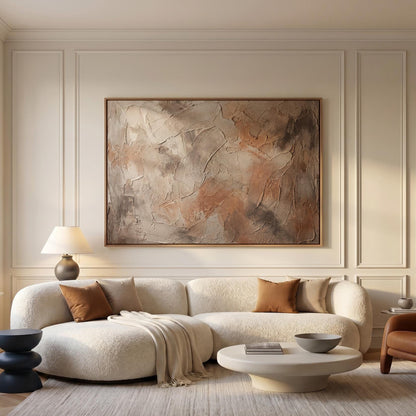 Textured Abstract Canvas Wall Art