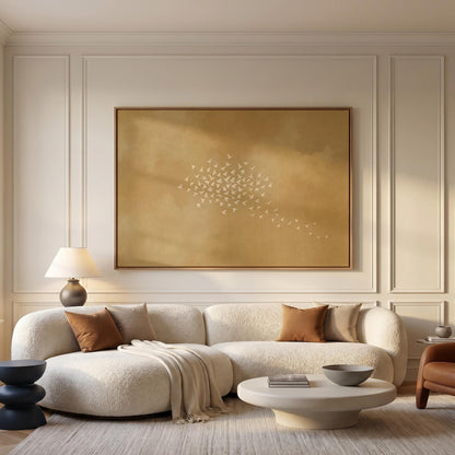 Flock of Birds Canvas Wall Art
