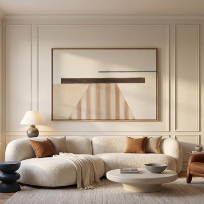 Geometric Abstract Canvas Wall Art