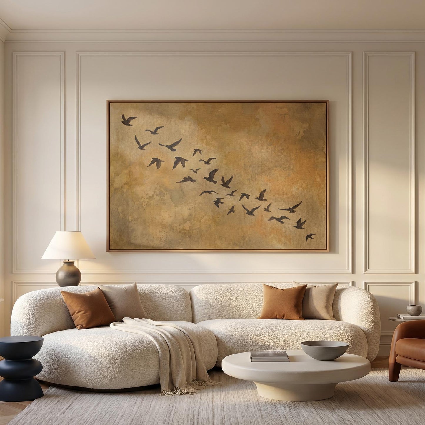 Flying Birds Canvas Wall Art