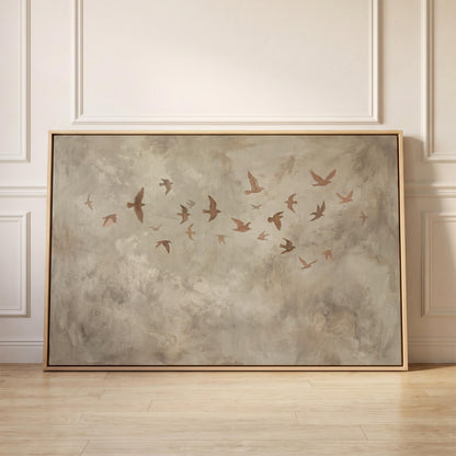 Birds in Flight Canvas Wall Art