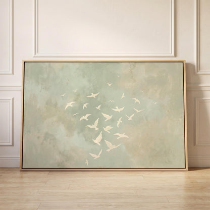 Flying Birds Canvas Wall Art