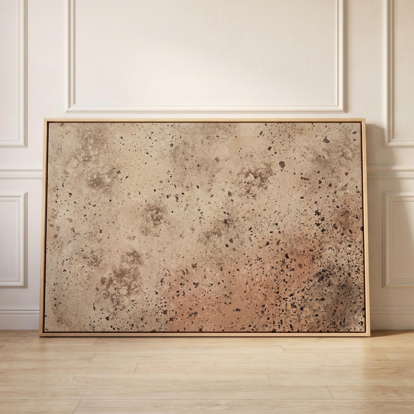 Abstract Textured Terrain Canvas Wall Art
