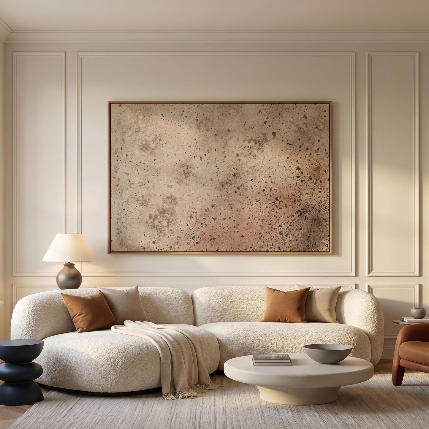 Abstract Textured Terrain Canvas Wall Art