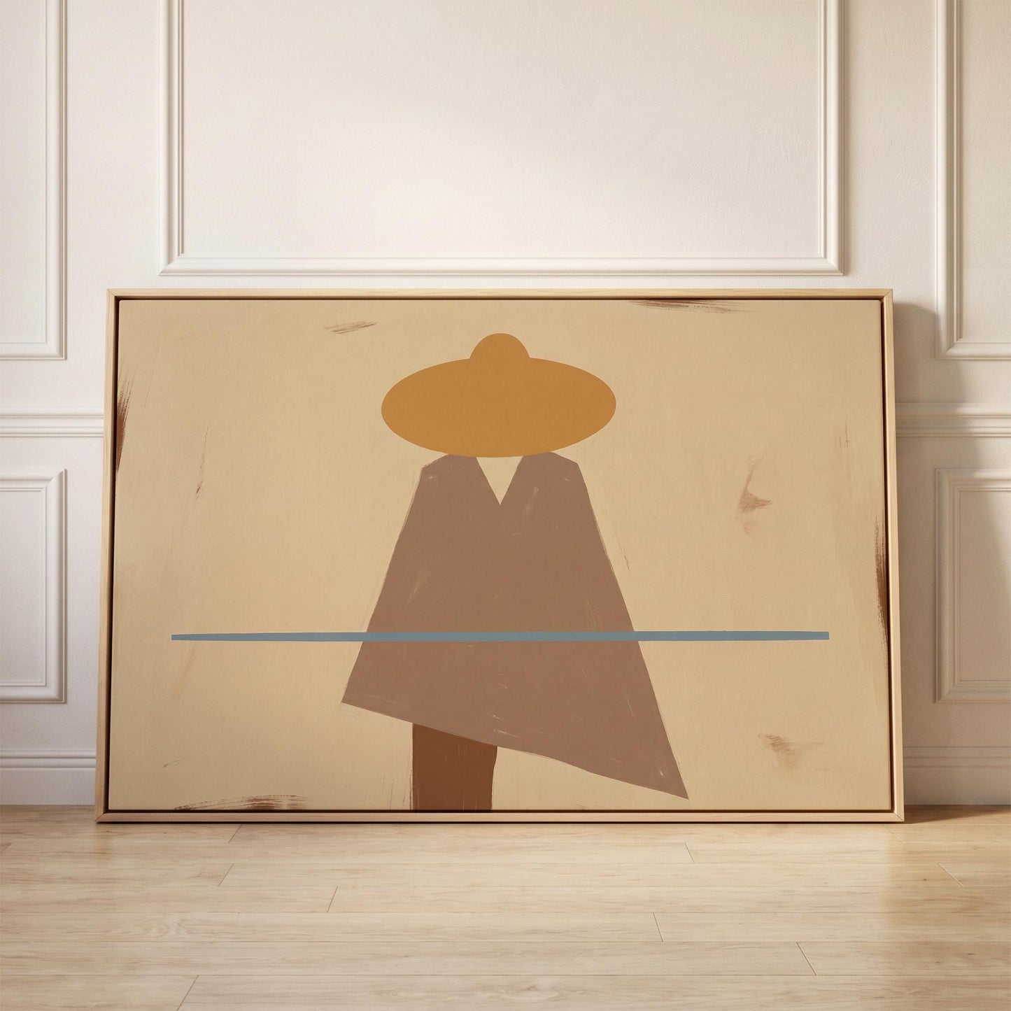 Abstract Figure Canvas Wall Art