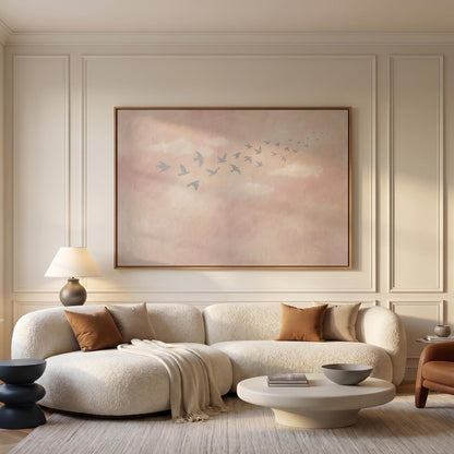 Flying Birds Canvas Wall Art
