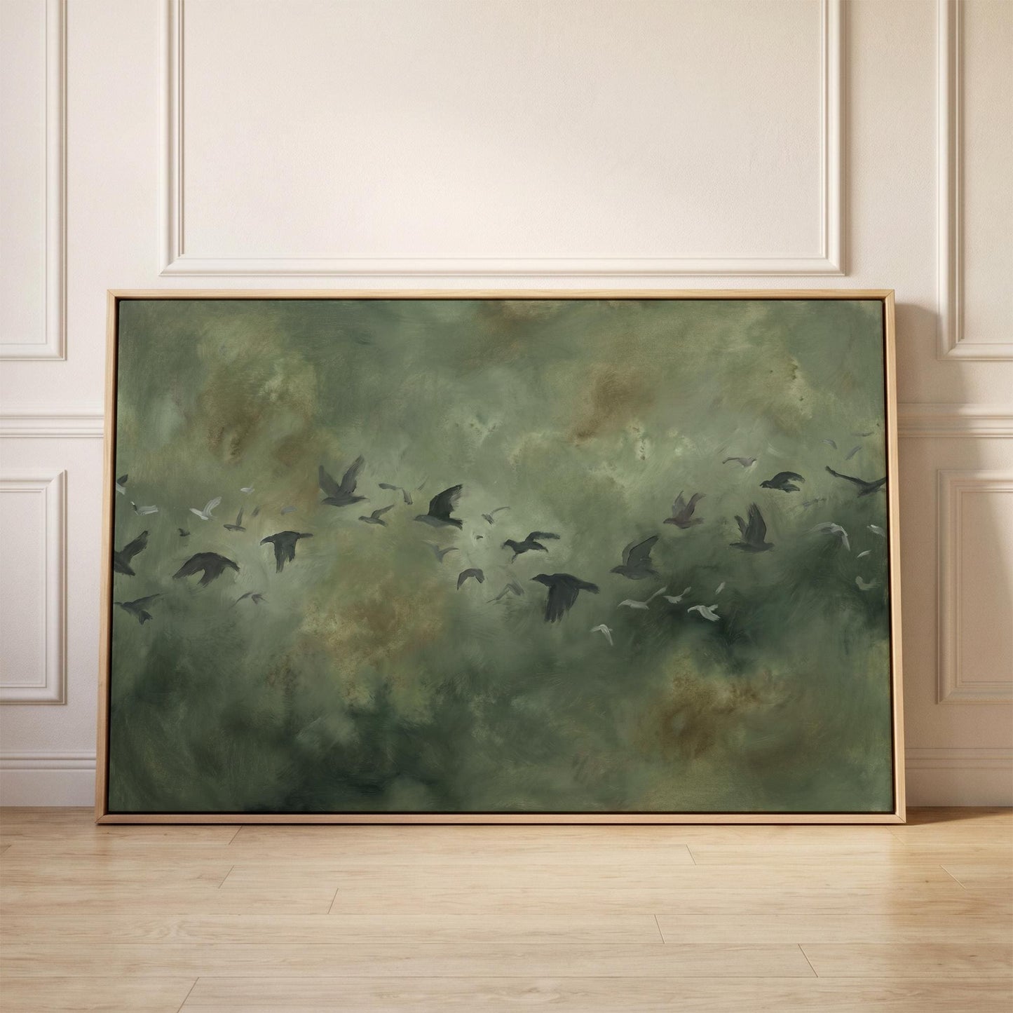 Birds in Flight Canvas Wall Art