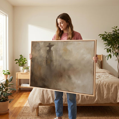 Abstract Figure Canvas Wall Art