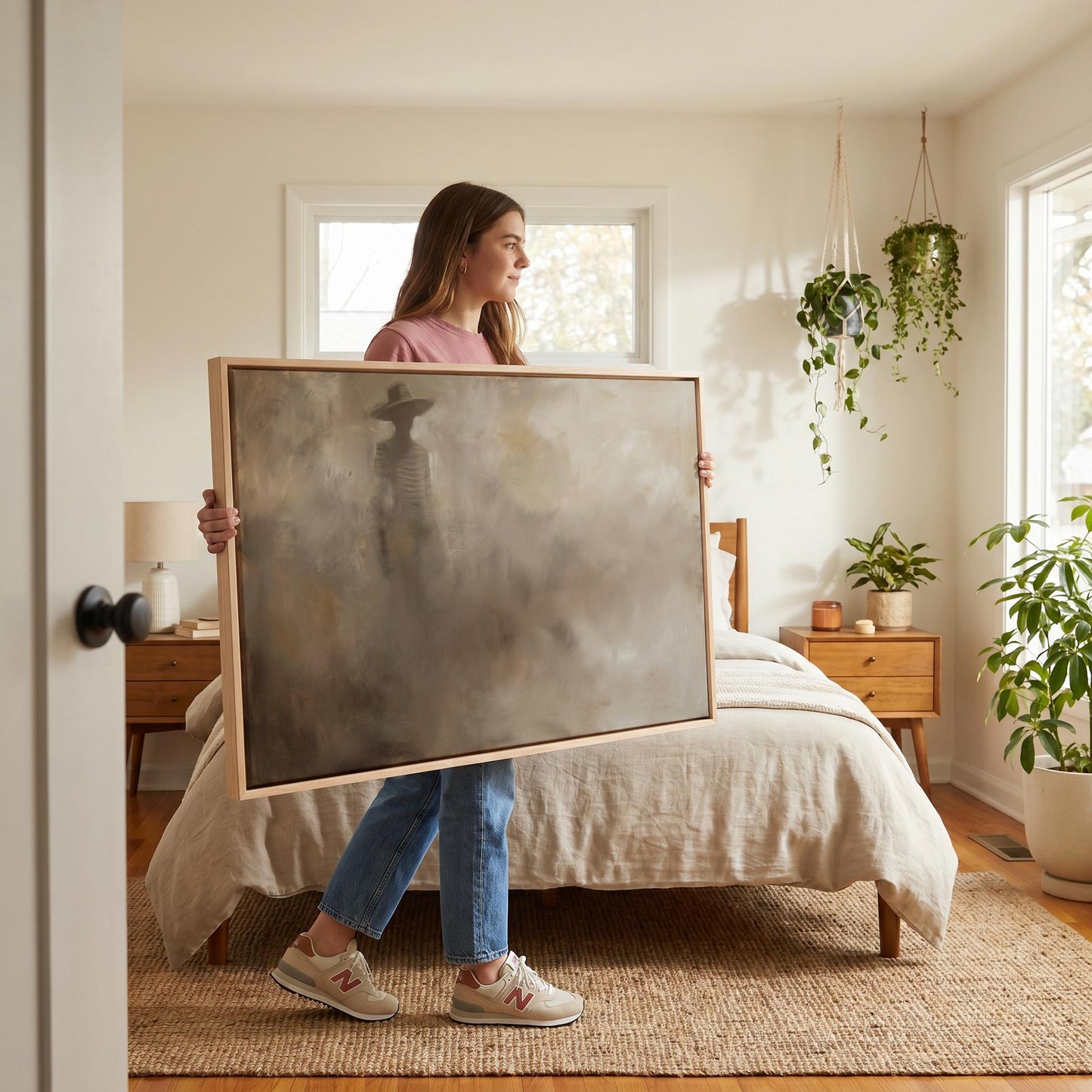 Abstract Figure Canvas Wall Art