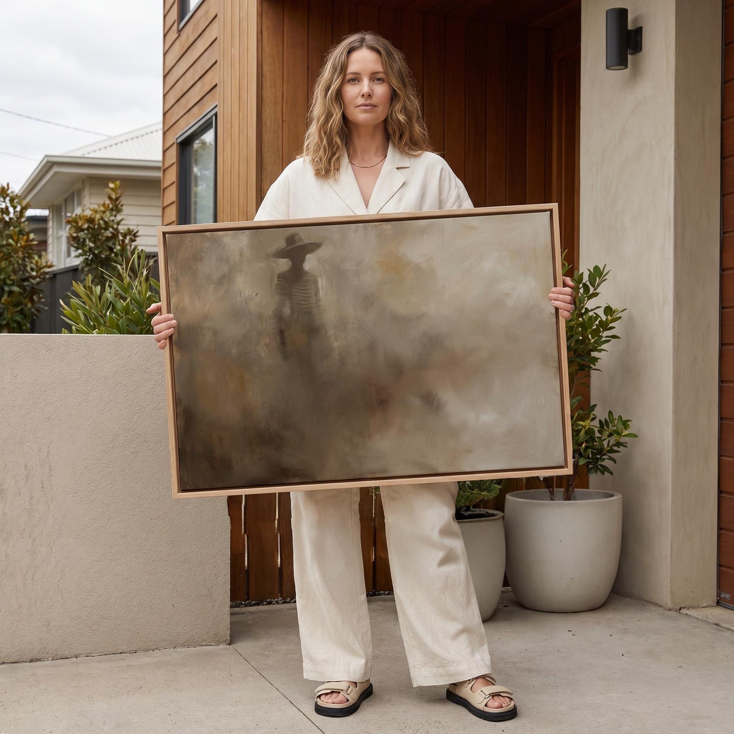 Abstract Figure Canvas Wall Art