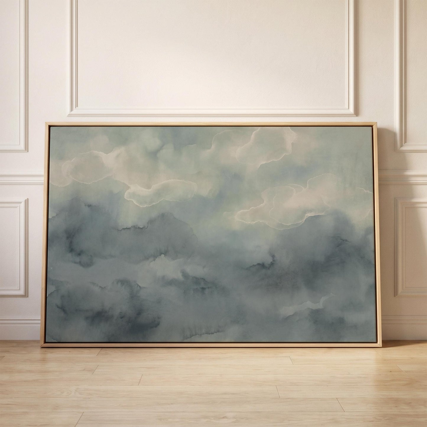 Abstract Cloud Sky Canvas Wall Art