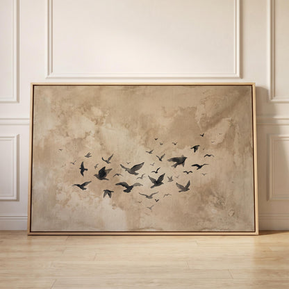 Flying Birds Canvas Wall Art