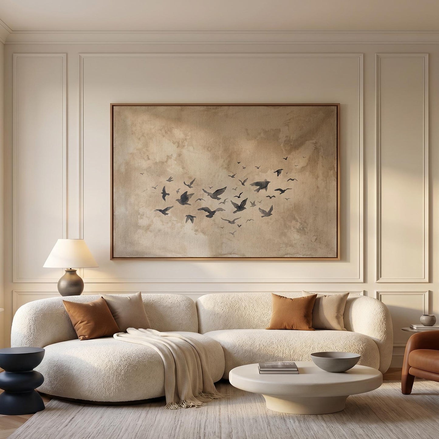 Flying Birds Canvas Wall Art