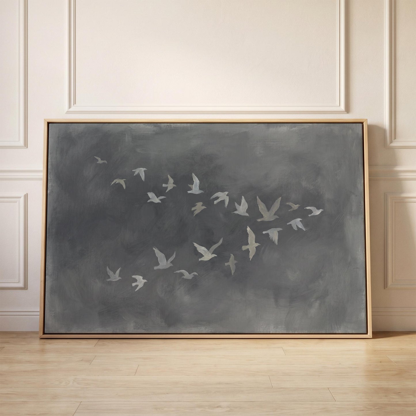 Birds in Flight Canvas Wall Art