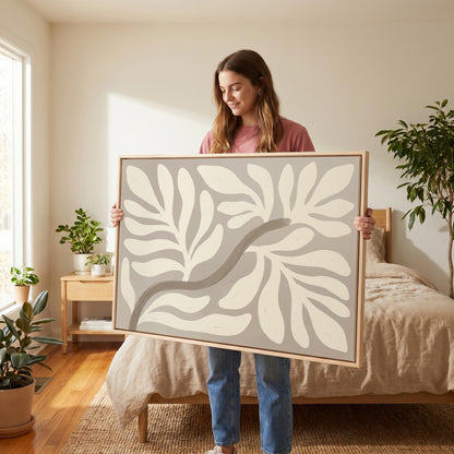 Botanical Leaves Canvas Wall Art