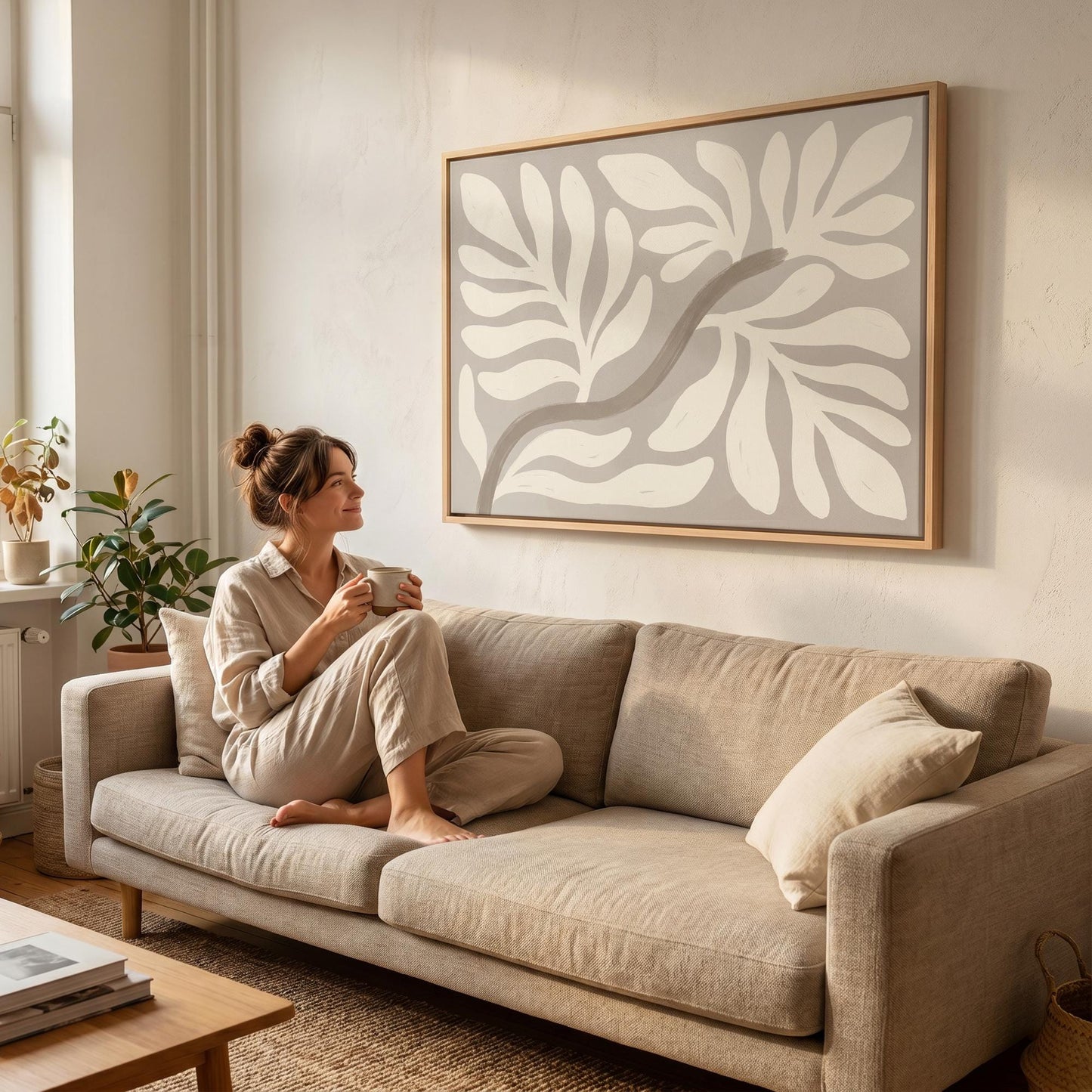 Botanical Leaves Canvas Wall Art