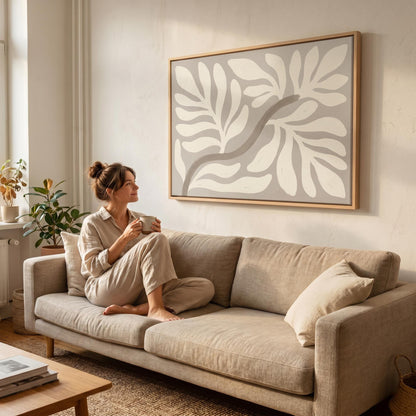 Botanical Leaves Canvas Wall Art