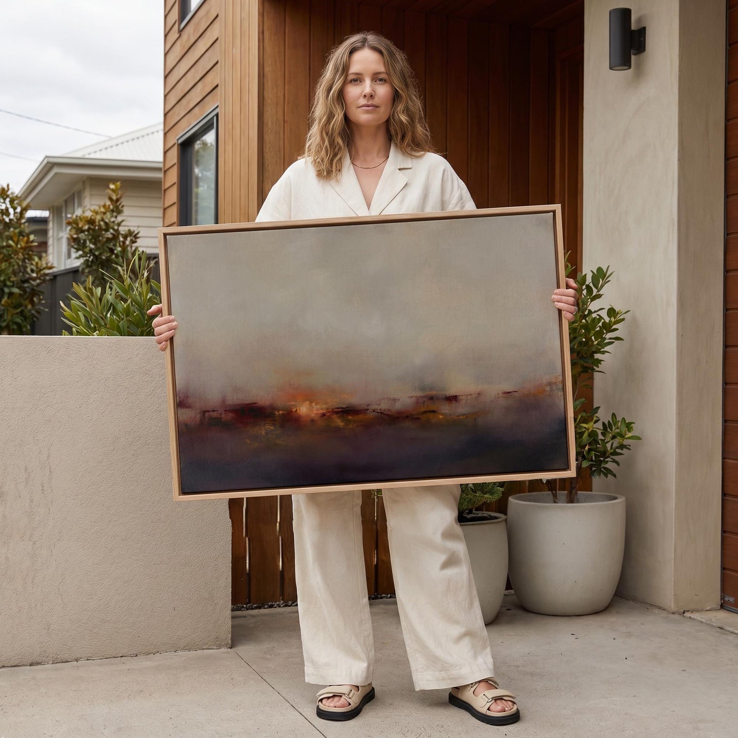Abstract Landscape Canvas Wall Art