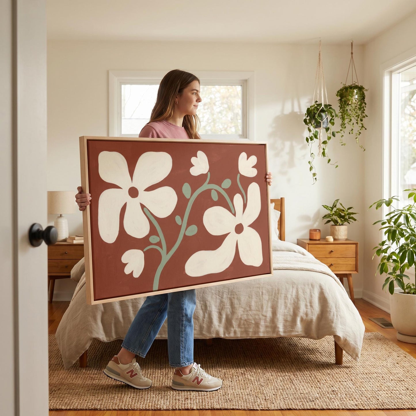 Floral Canvas Wall Art