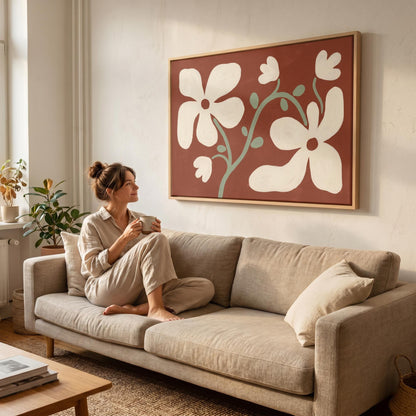 Floral Canvas Wall Art