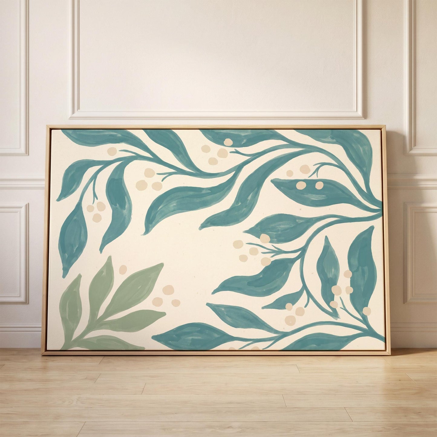 Botanical Leaves Canvas Wall Art