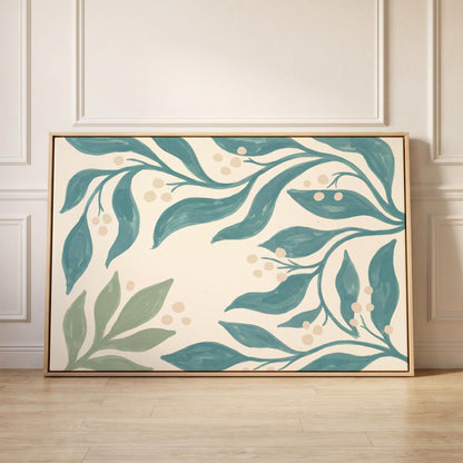 Botanical Leaves Canvas Wall Art