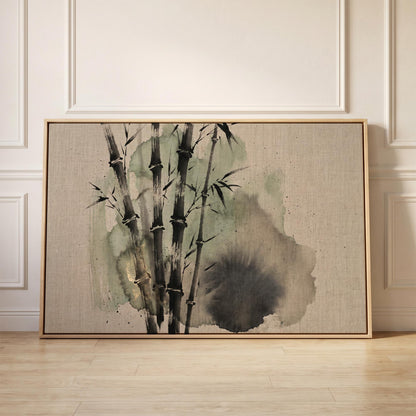 Bamboo Canvas Wall Art