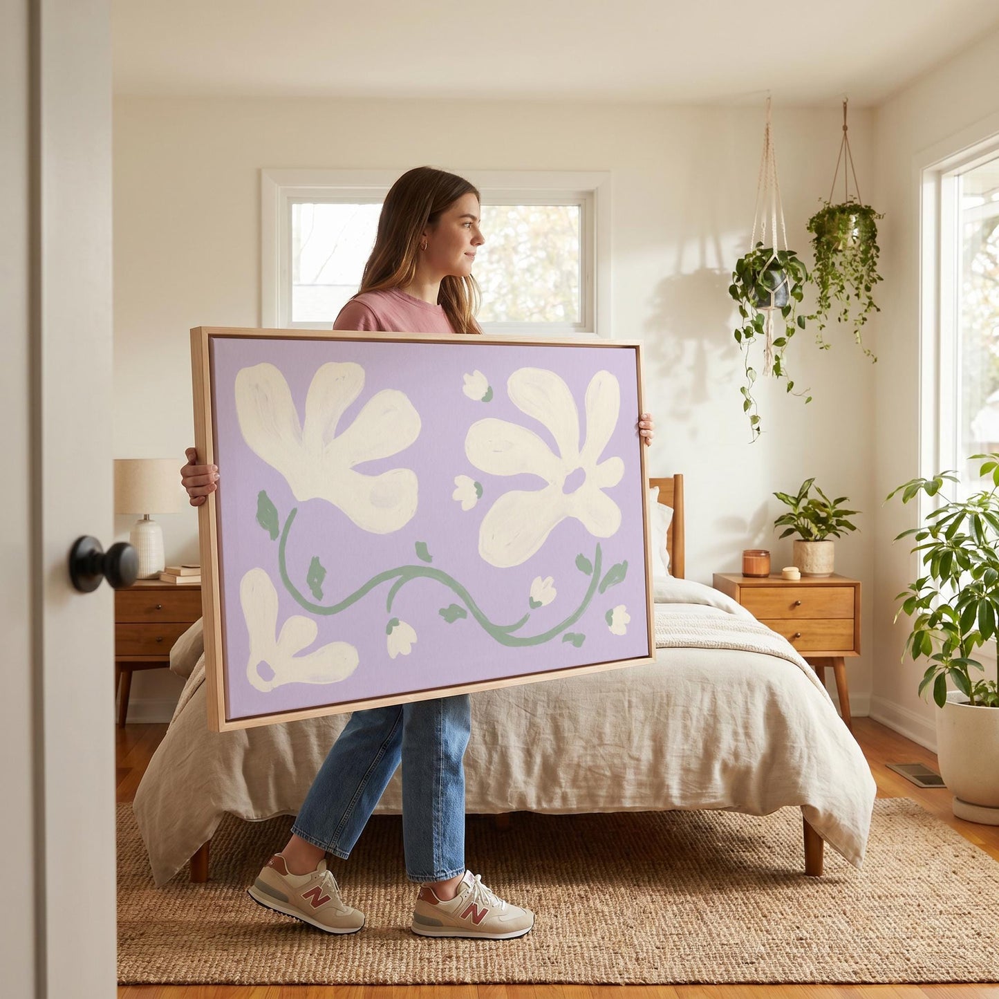 Floral Canvas Wall Art
