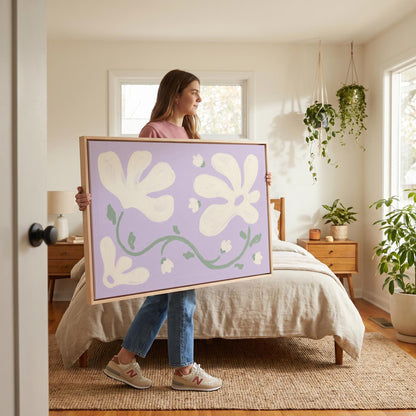 Floral Canvas Wall Art