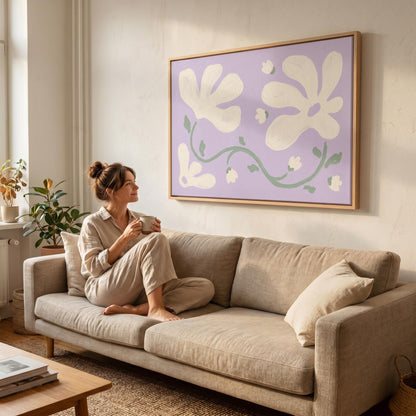 Floral Canvas Wall Art