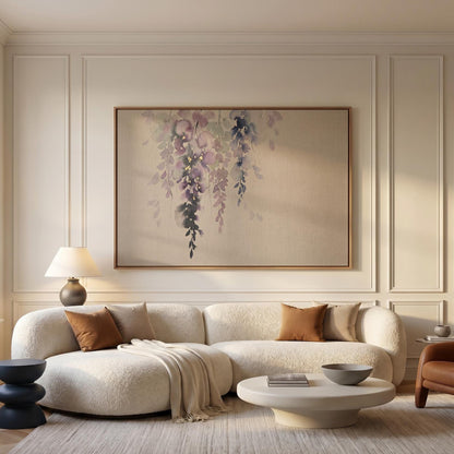Wisteria Canvas Wall Art