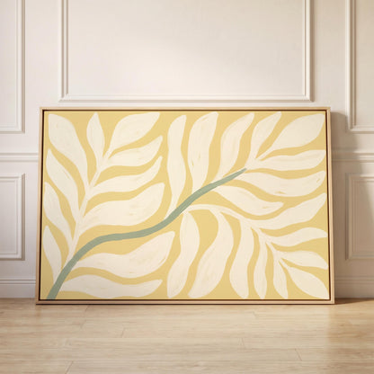 Botanical Leaf Canvas Wall Art