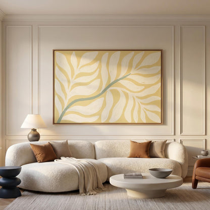 Botanical Leaf Canvas Wall Art
