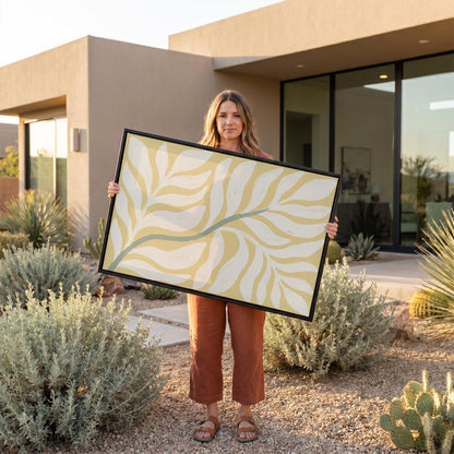 Botanical Leaf Canvas Wall Art