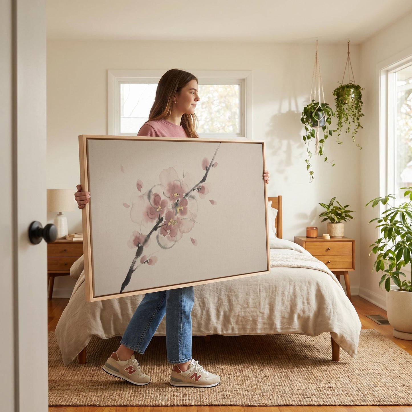 Cherry Blossom Canvas Wall Art