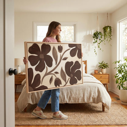 Floral Botanical Canvas Wall Art