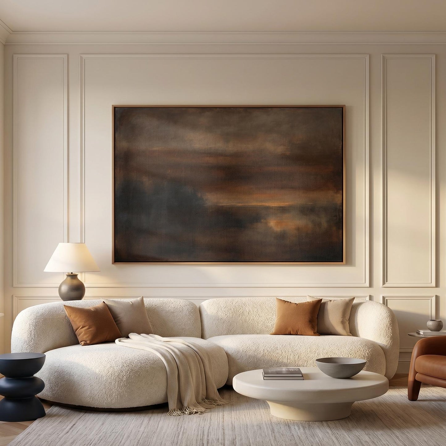 Dark Moody Landscape Canvas Wall Art