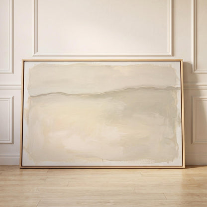 Neutral Abstract Canvas Wall Art