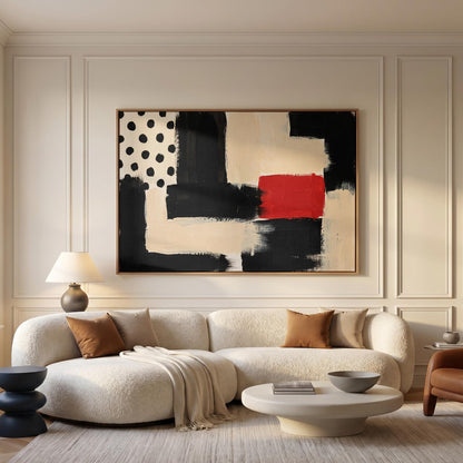 Abstract Geometric Canvas Wall Art