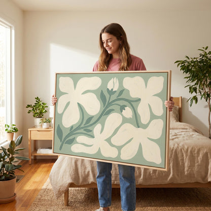 Floral Canvas Wall Art