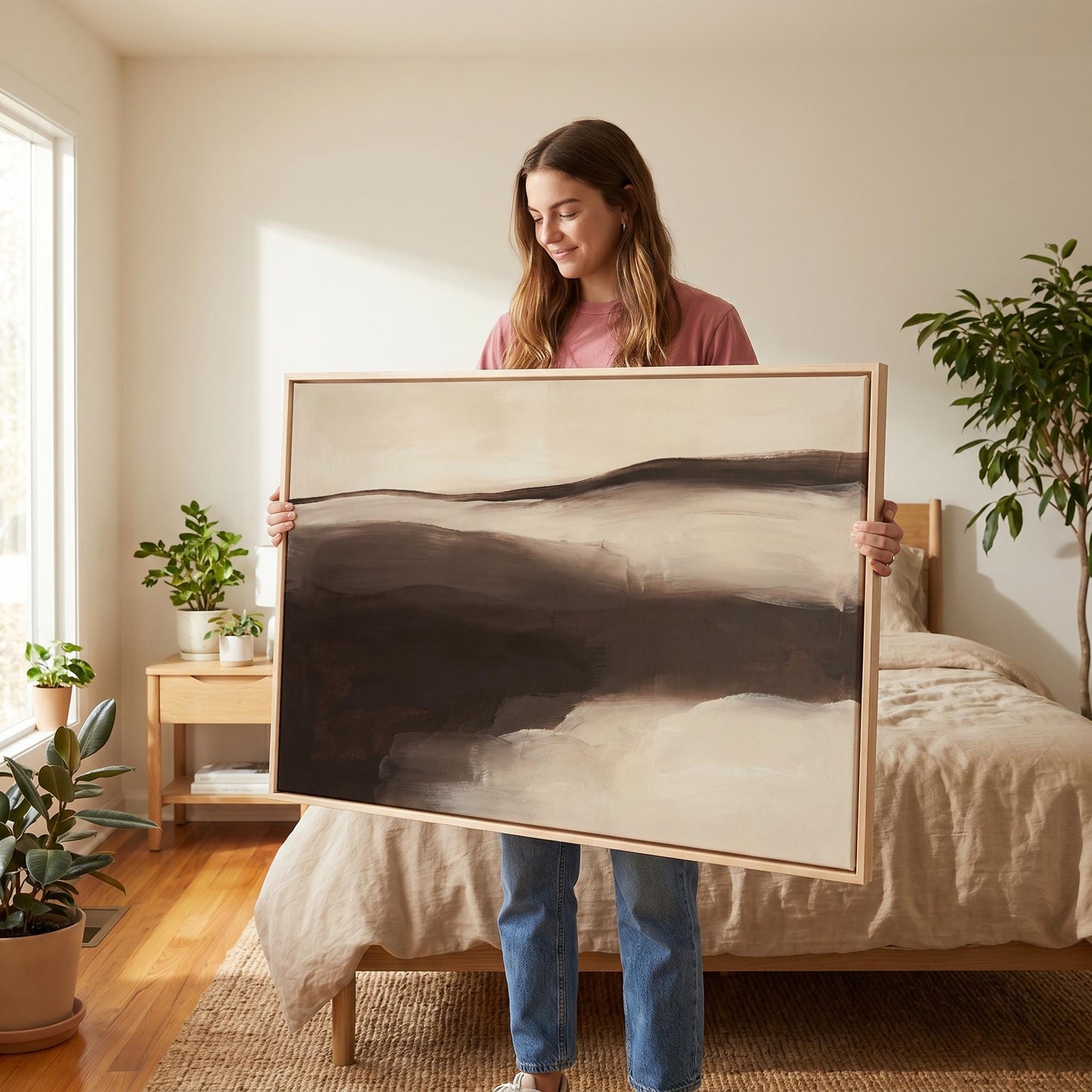 Abstract Landscape Canvas Wall Art