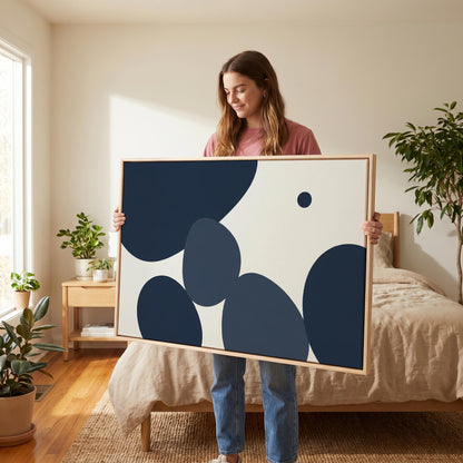 Abstract Shapes Canvas Wall Art