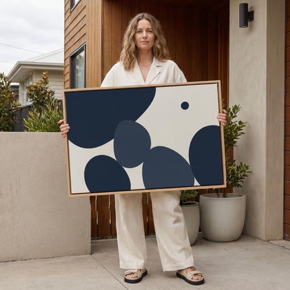 Abstract Shapes Canvas Wall Art