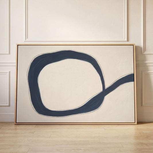 Abstract Circle Canvas Wall Art