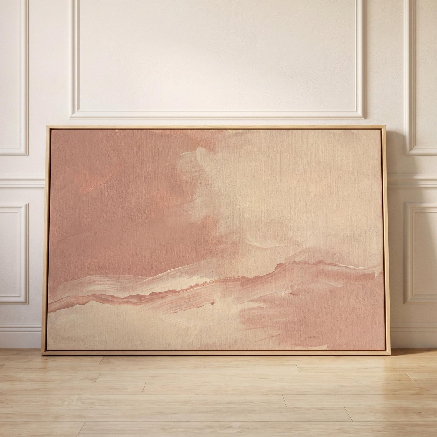 Abstract Brushstroke Canvas Wall Art