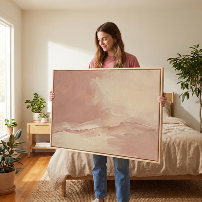 Abstract Brushstroke Canvas Wall Art
