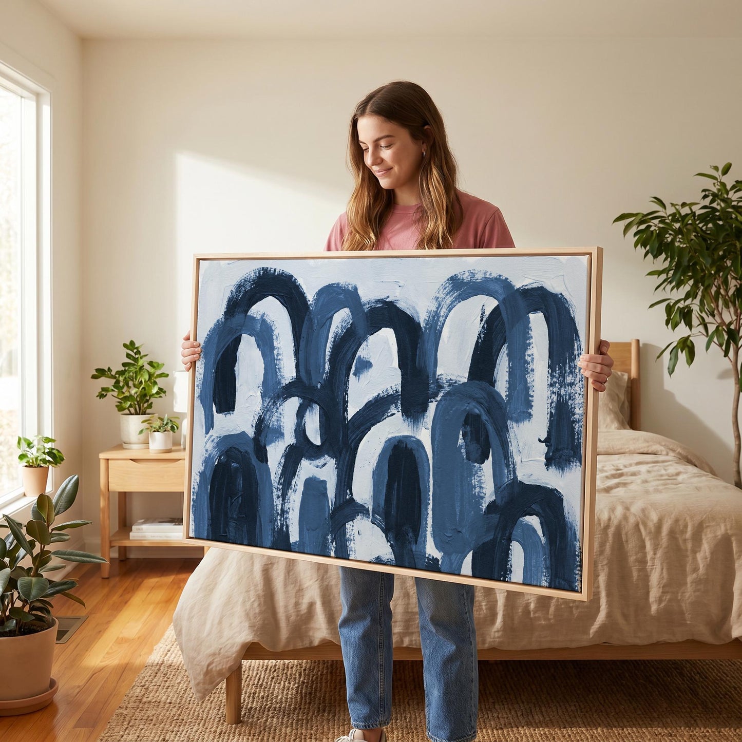 Abstract Arch Canvas Wall Art