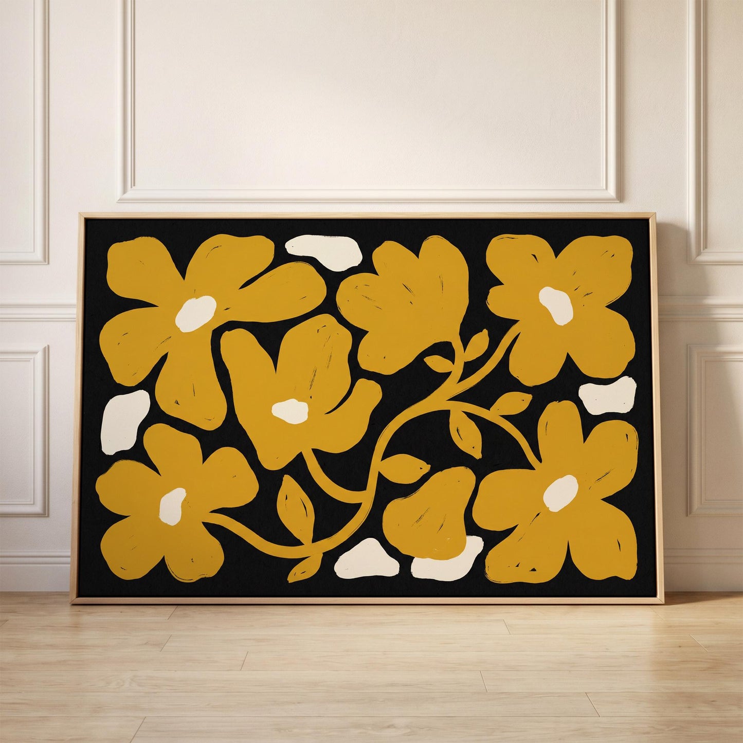 Floral Canvas Wall Art