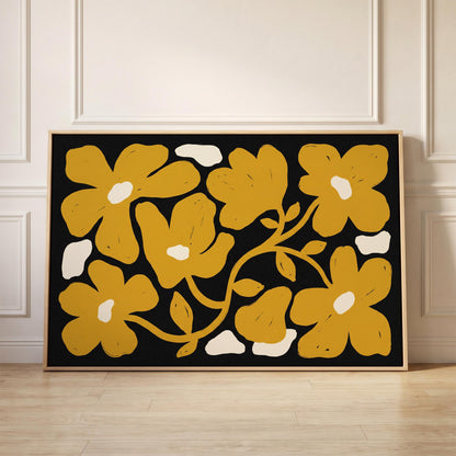 Floral Canvas Wall Art