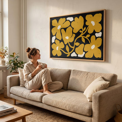 Floral Canvas Wall Art